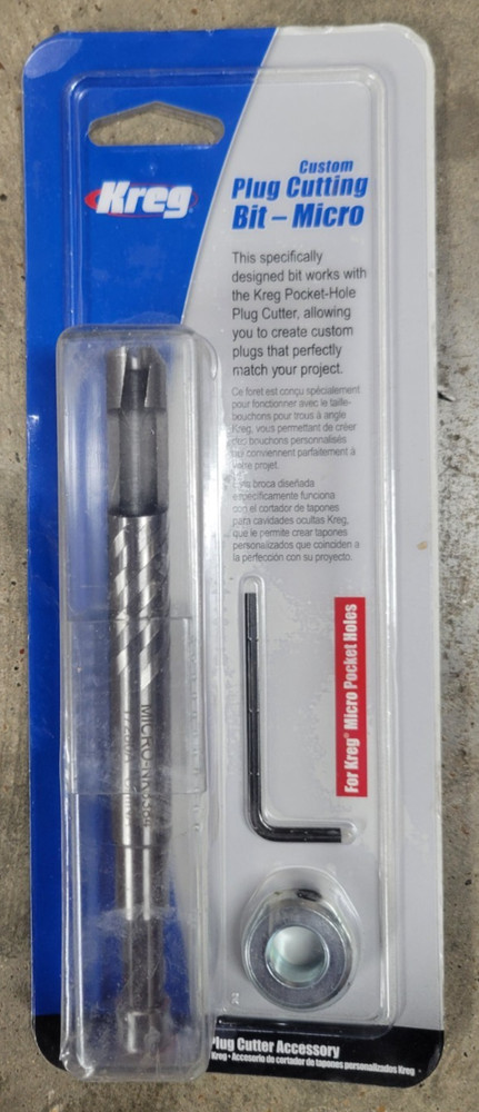 Kreg Plug Cutting Bit-Micro KPC1040