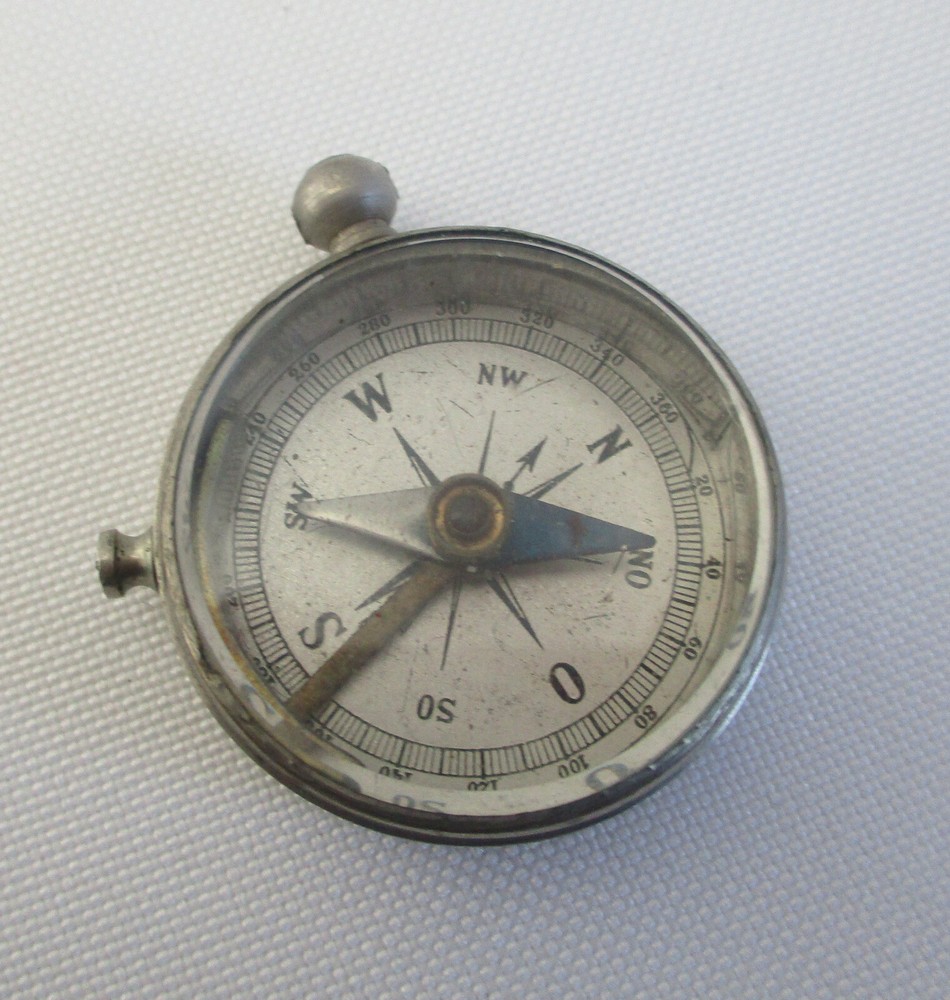 Vintage Compass Bevel Glass Cover