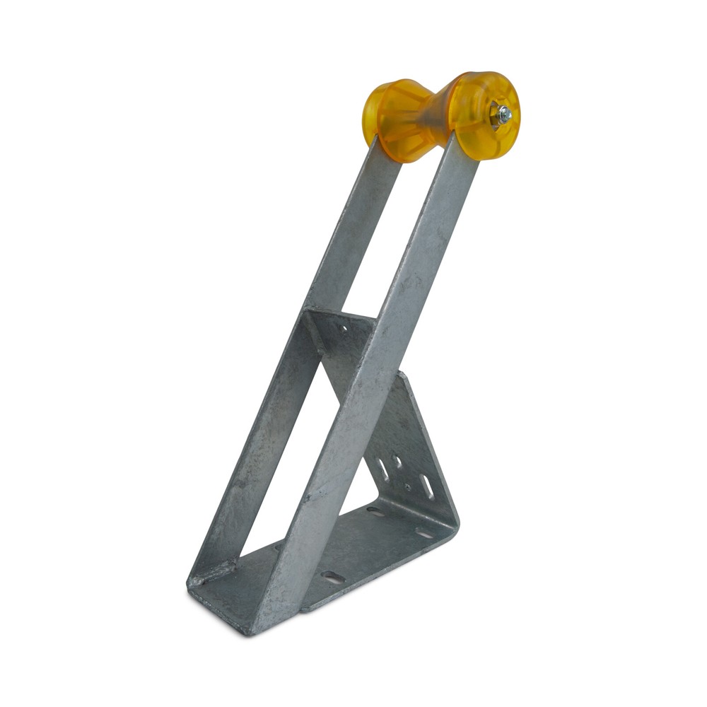 Boat Trailer Galvanized Winch Seat With Roller For Winch Posts With Roller