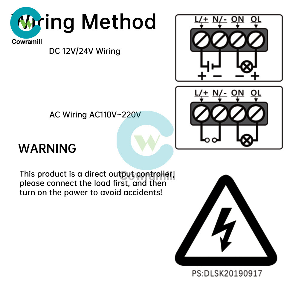 W3050 AC110-220V LCD Microcomputer Delay Relay Time Controller Relay Module