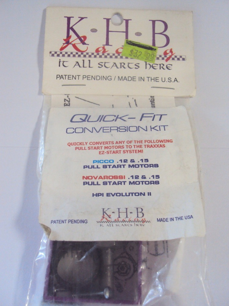 BRAND NEW KHB RACING QUICK-FIT PULL START CONVERSION KIT
