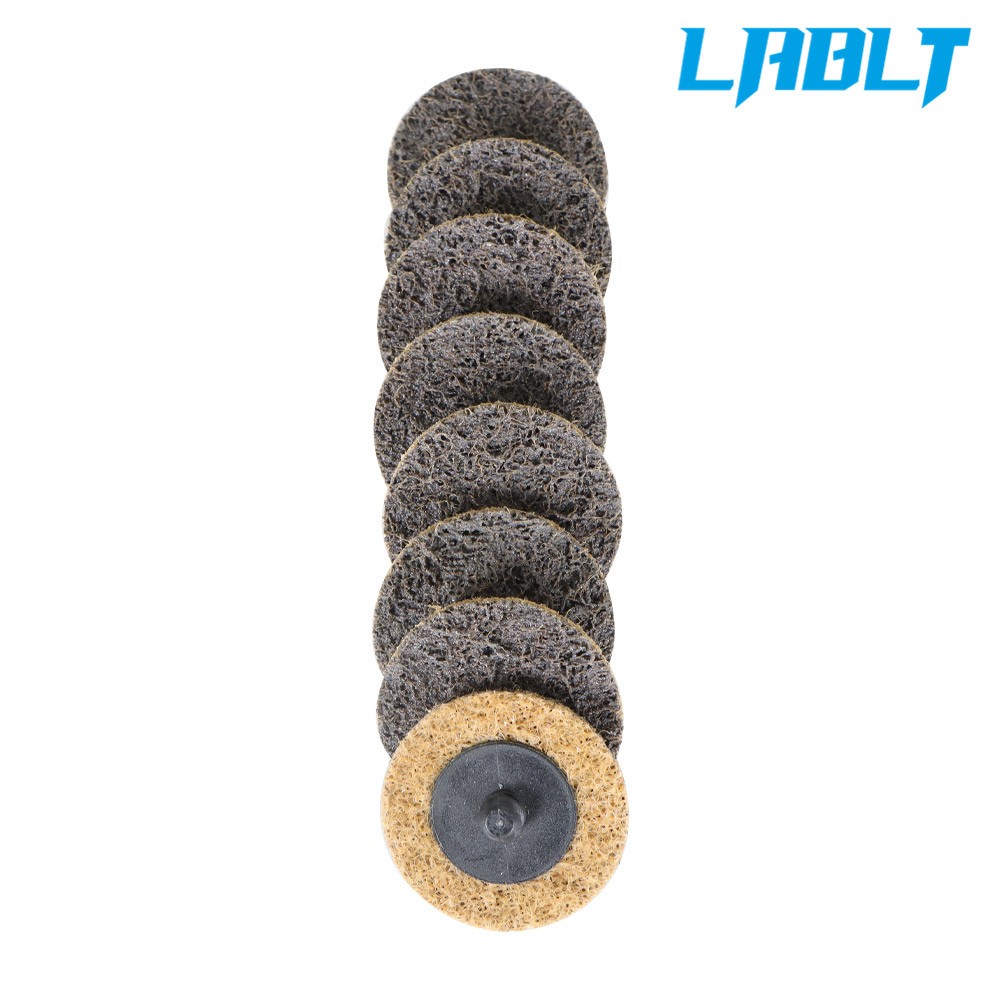 LABLT 50Pcs 2" Coarse Surface Conditioning Discs Lock Die Grinder Sanding Pads