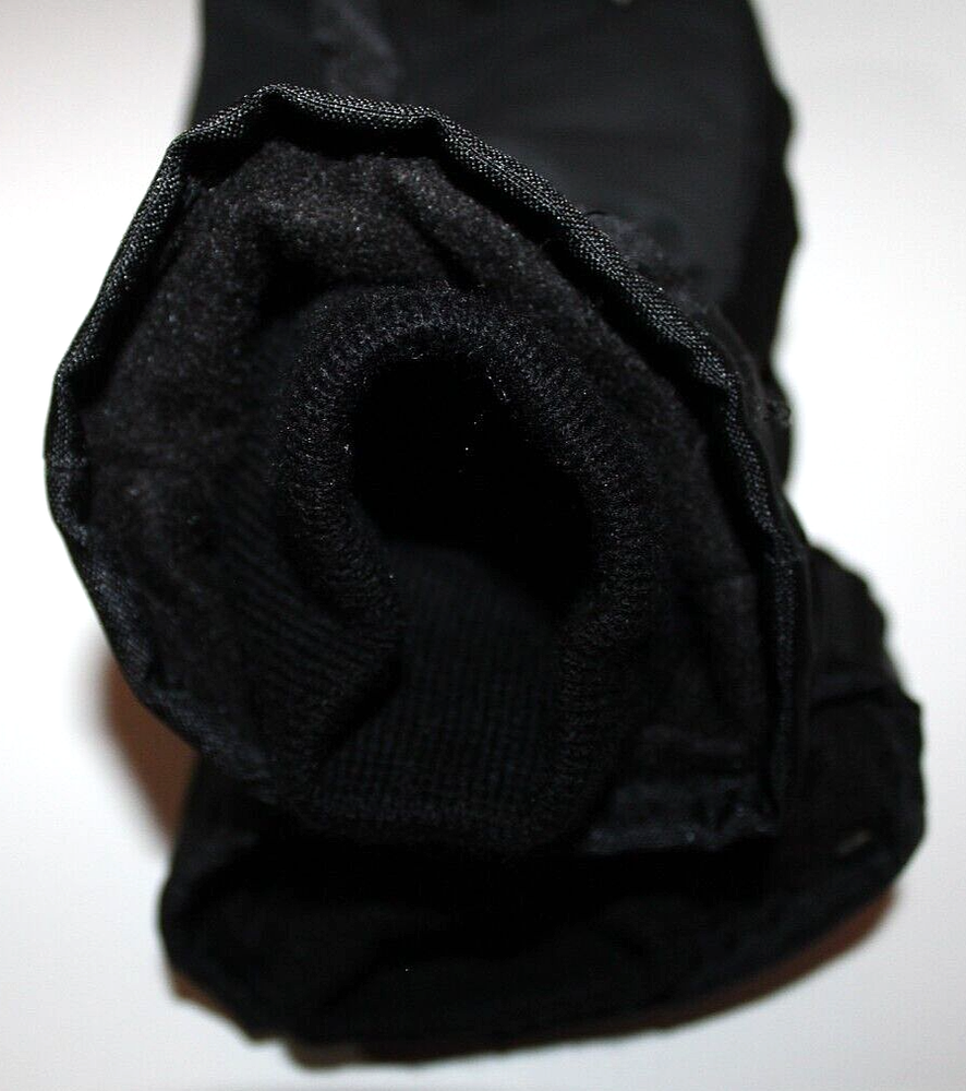 Athletech Men's Fleece Lined Winter Black Bee Hive Pattern Gloves - Small/Medium