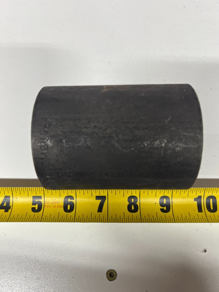 2" Coupling Threaded x Plain End Forged Steel A105 Class 3000 GAV Pipe Fitting