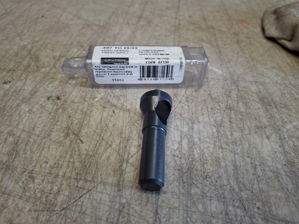 Viking Drill Single Flute Pilotless Deburring Countersink .307" - 25/32" 67130