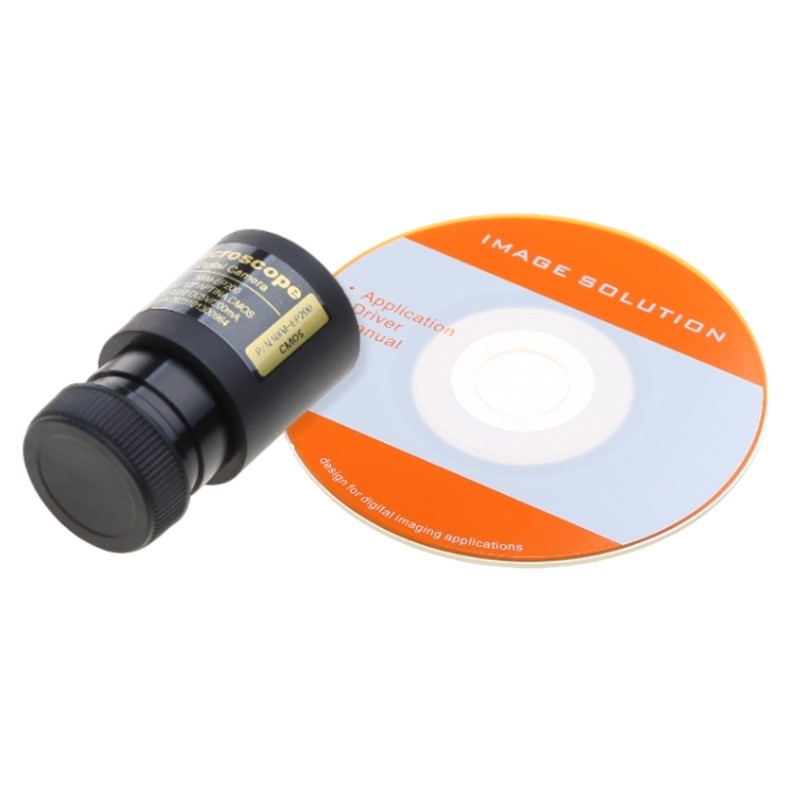 2MP USB Cmos Camera Electronic Eyepiece Microscope Free Driver High Resolution