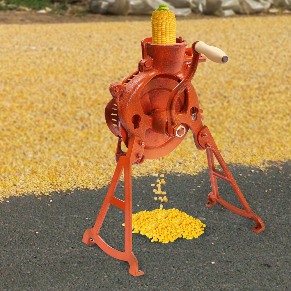 Manual Corn Thresher with Ergonomic Handle for Easy Corn Shelling
