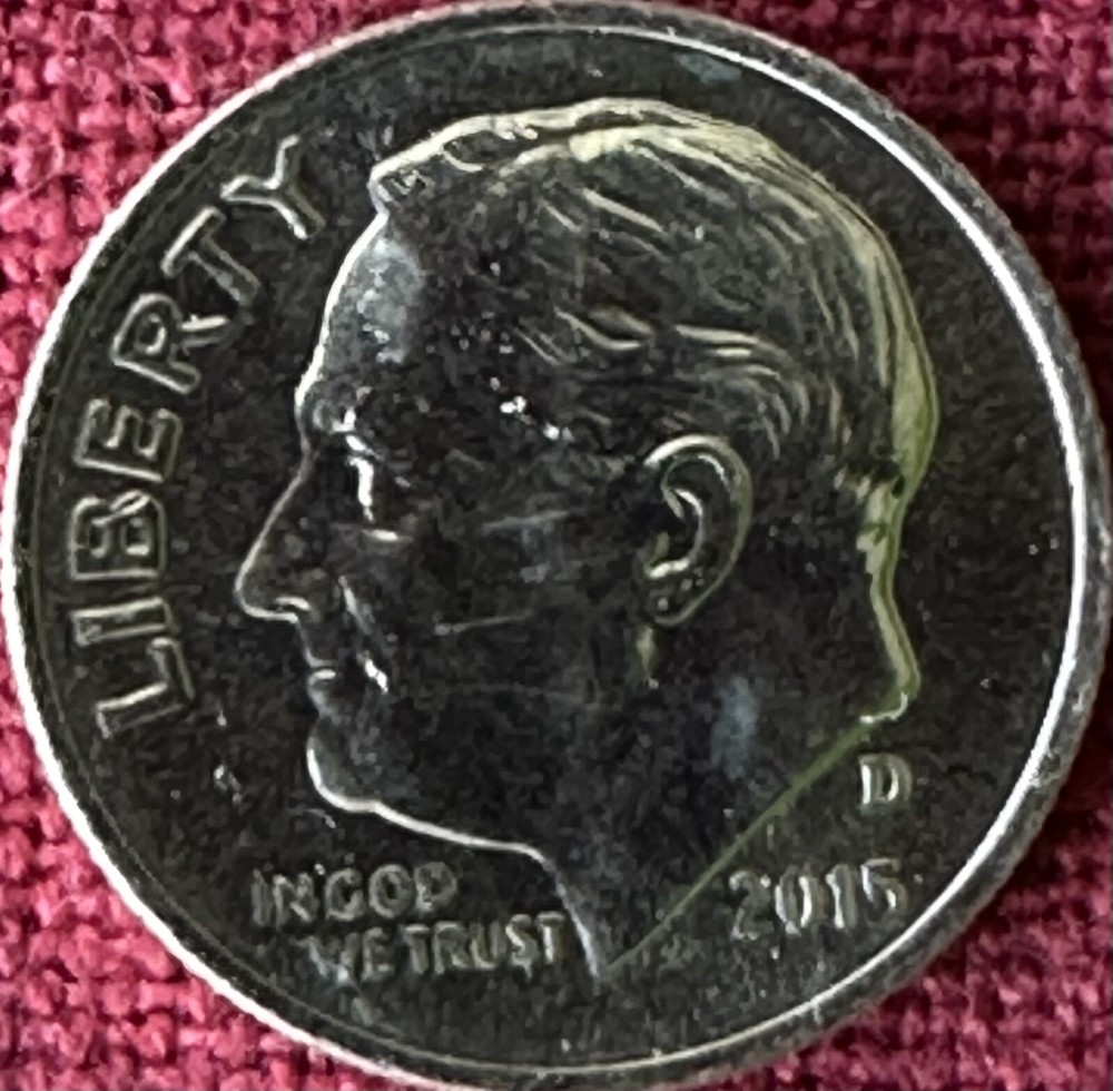 2015-D BU Roosevelt Dime From OBW