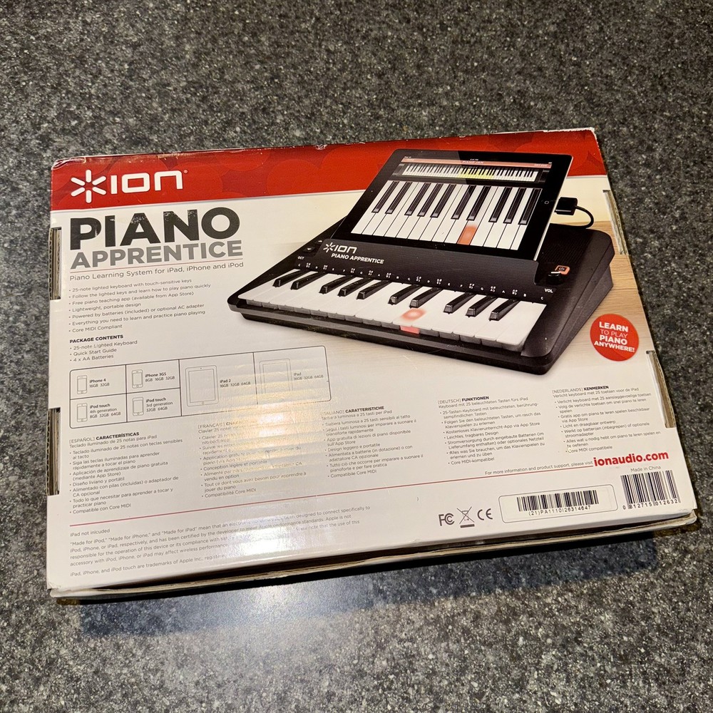 Piano Apprentice by iON – Learn Piano App – Boxed Original
