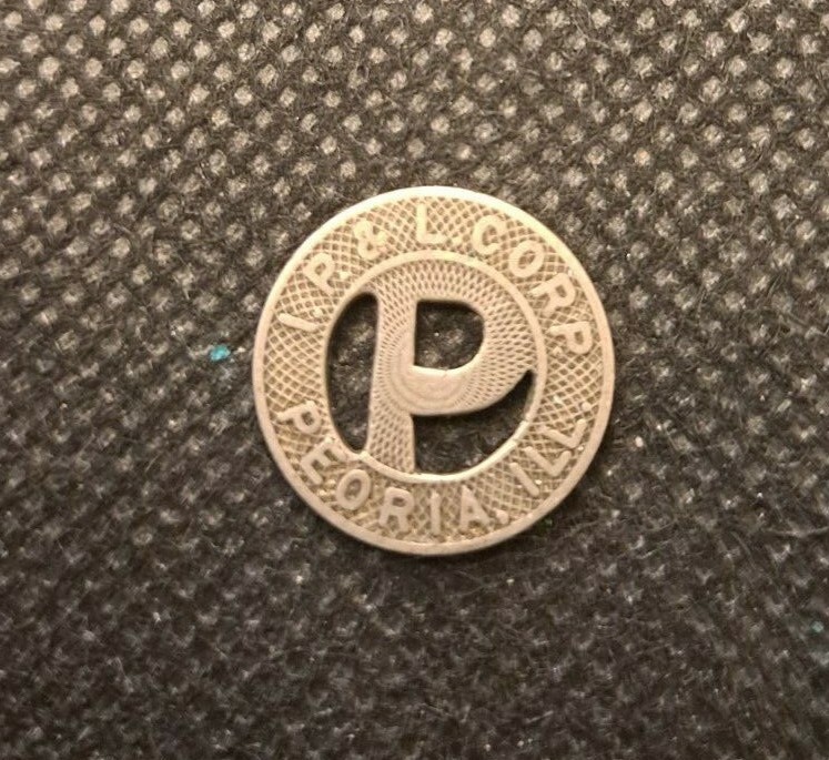 I.P. & L. CORP PEORIA, ILL TOKEN! e3423DXX