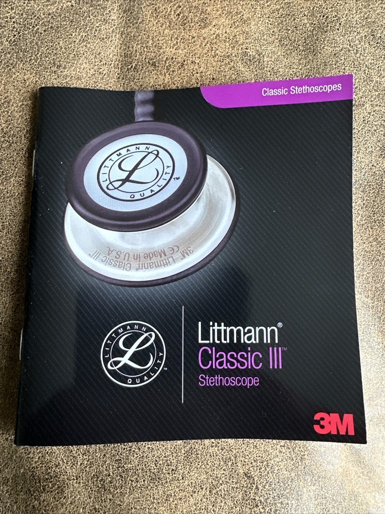 Littmann Classic III Stethoscope - Replacement Manual 🩺 📖 🏥 🚑