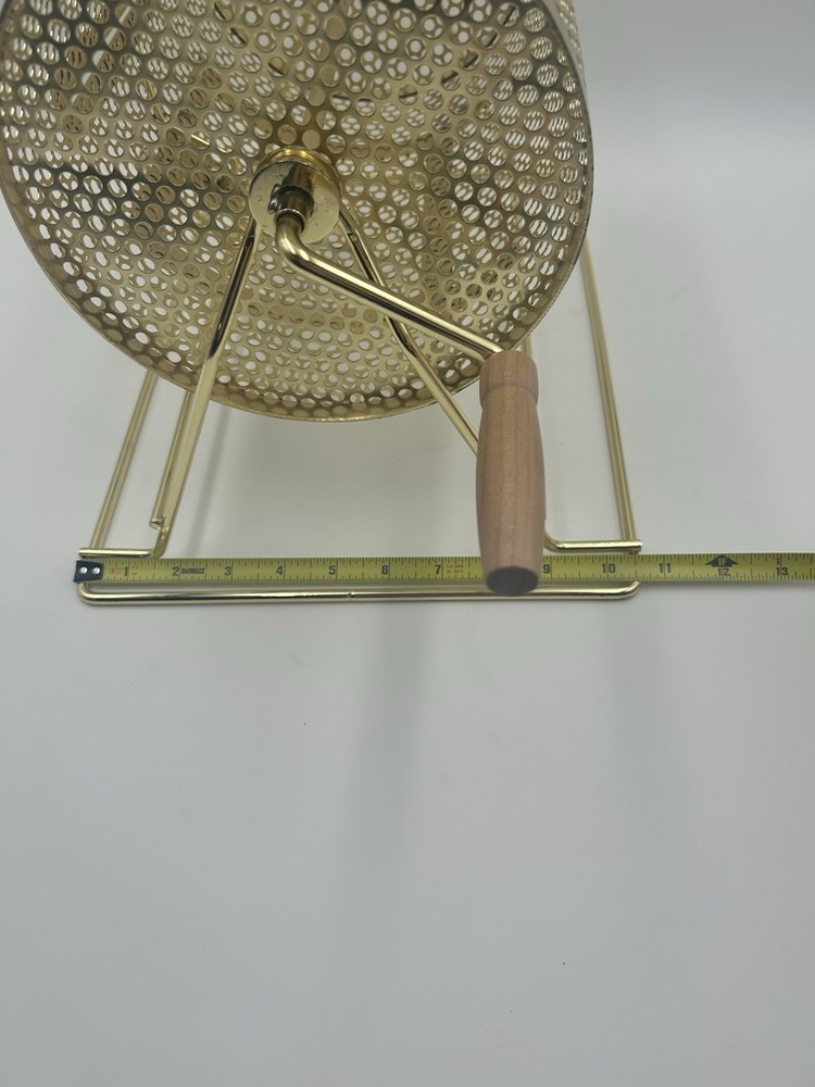 Medium Brass Raffle Ticket Drum - Holds 5000 tickets