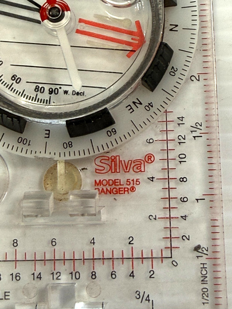 Silva Ranger Compass Model 515 Working Condition Used