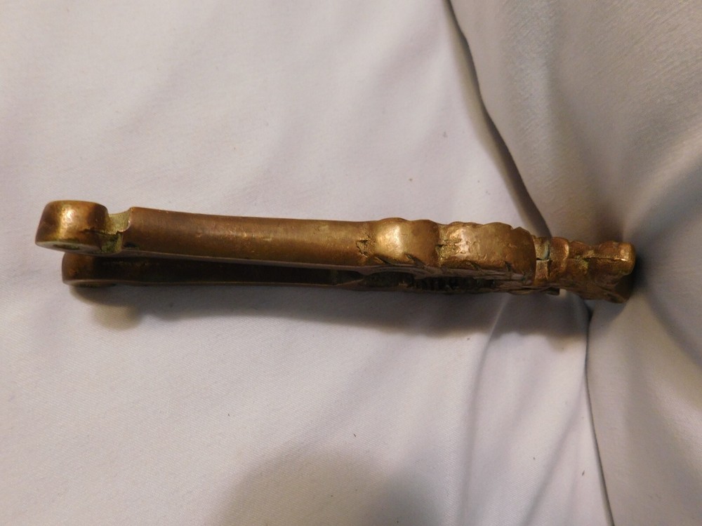 ANTIQUE EAGLE SOLID BRASS NUTCRACKER