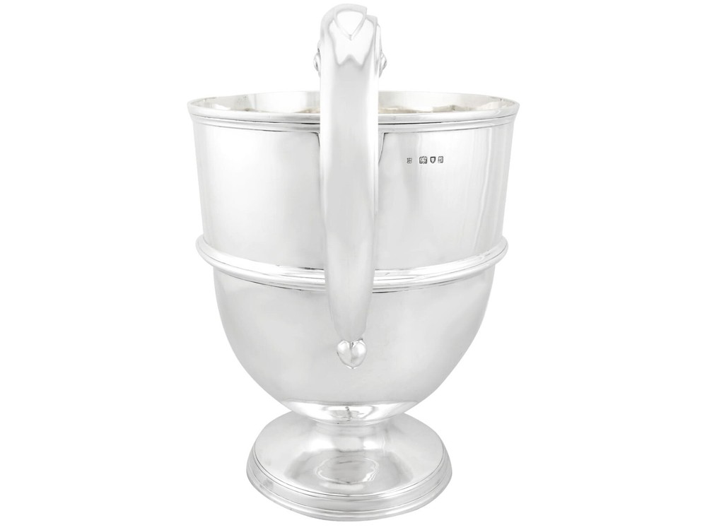 Victorian Sterling Silver Presentation Champagne Cup
