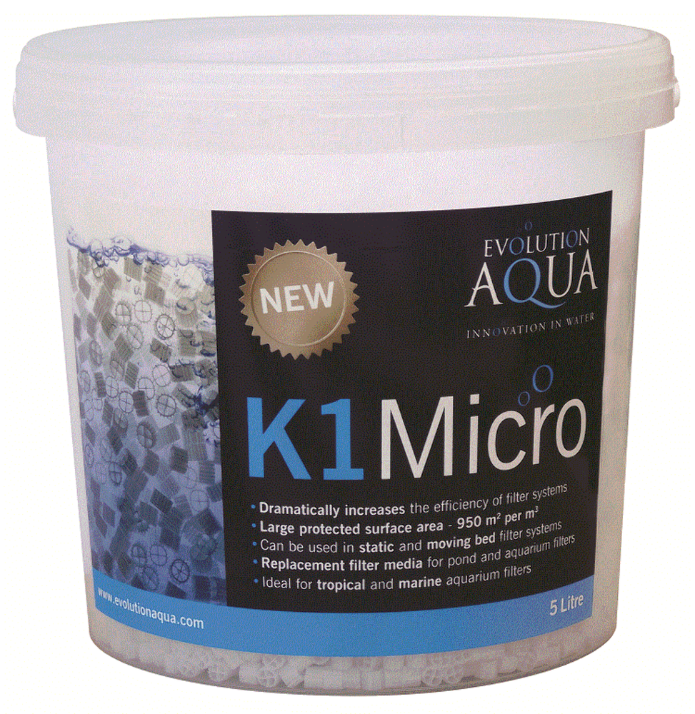 Evolution Aqua K1 Micro Media - Biological Filter Micro Media