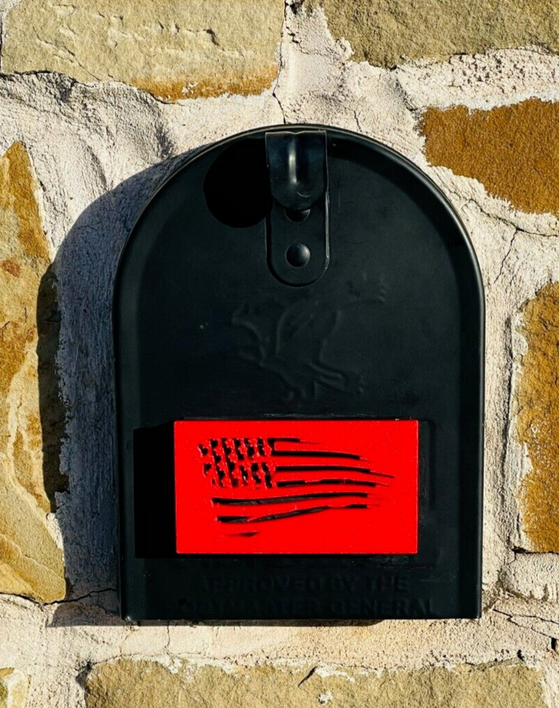 Tattered Flag Mailbox Flag | Weatherproof & Easy Install Design