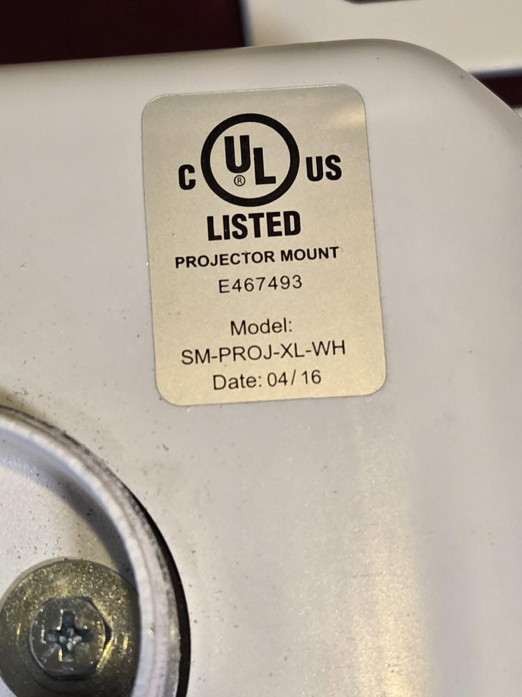 Strong SM-PROJ-XL Fine Adjust Universal Projector Ceiling Mount