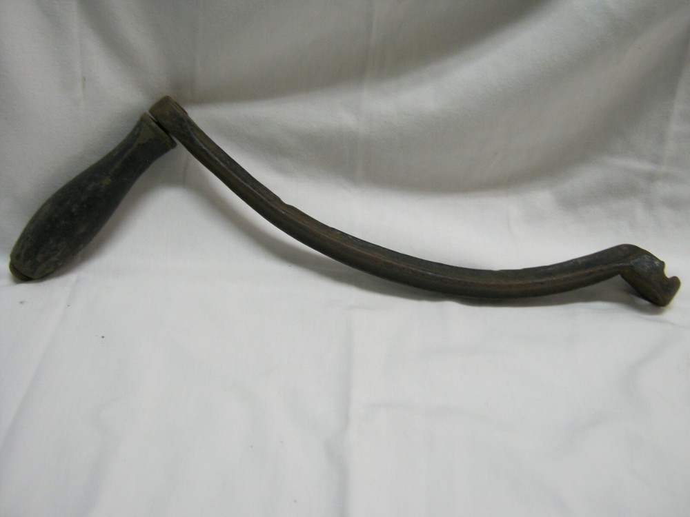 11x4 inch Vintage Iron Crank Handle