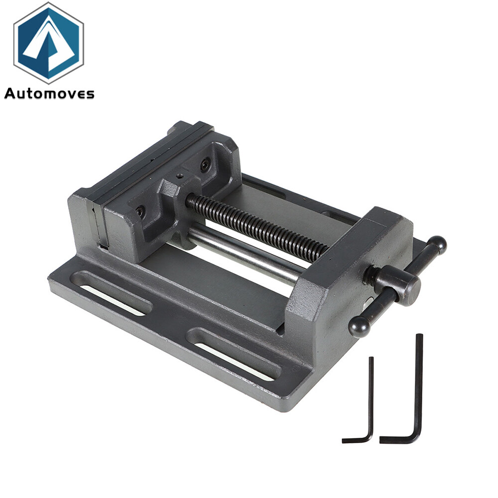 6 Inch Drill Press Vise Low Profile For Drilling Tapping & Reaming