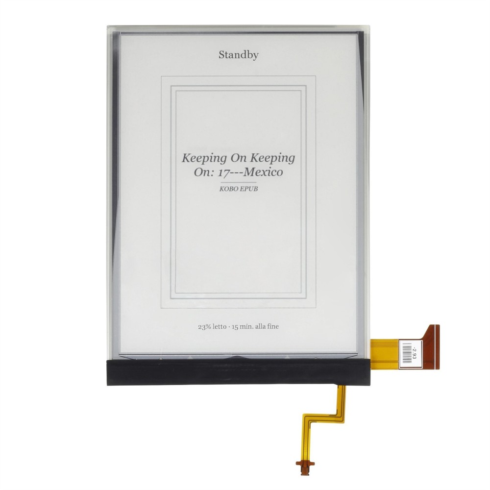 6" display (matte) for Pocketbook 615 Plus reader screen with backlight no touch