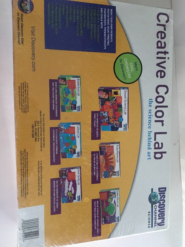 2000 Discovery Channel Science Creative Color Lab - Free Shipping