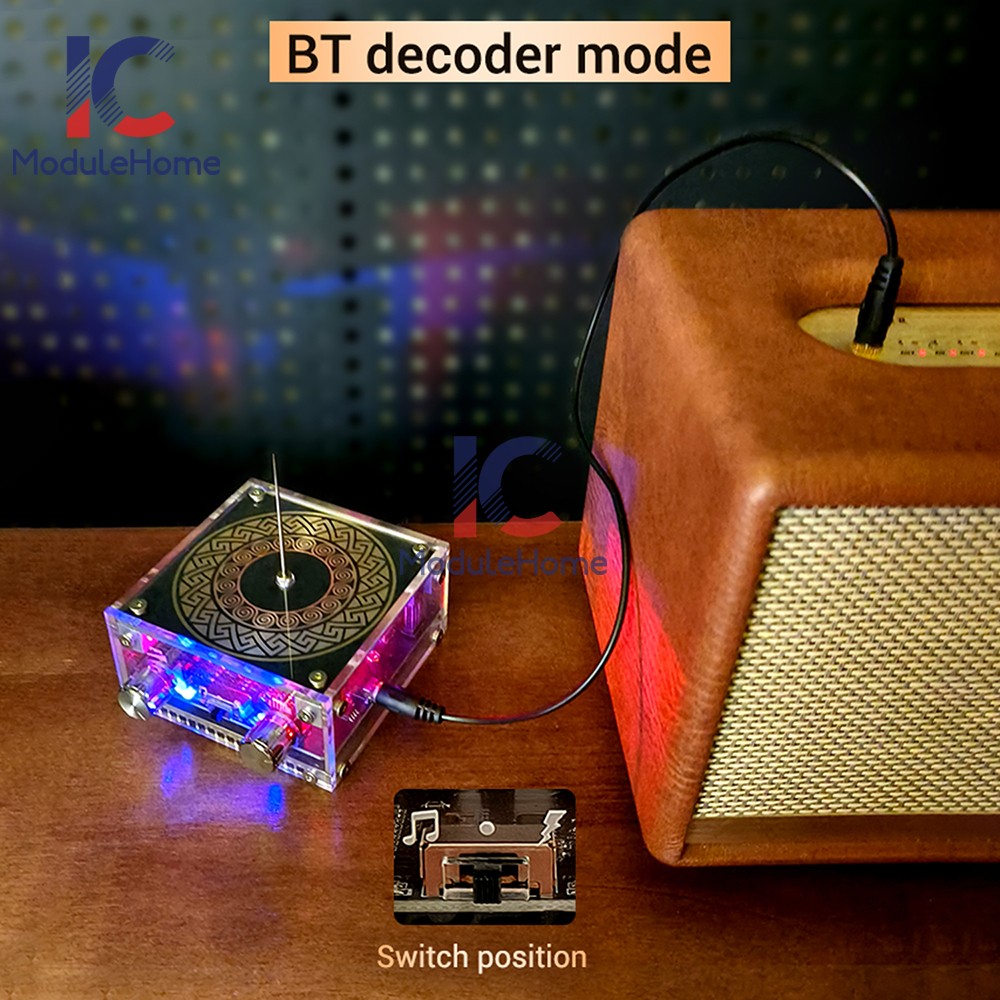 MTC Dual-Mode Music Tesla Coil Artificial Lightning Touchable Bluetooth Decoding
