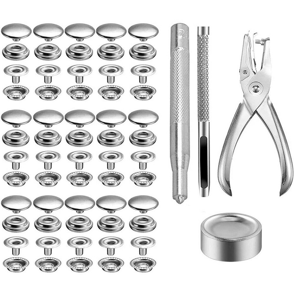 Button Fastener Fastener Accessories Leather Craft Marine Grade