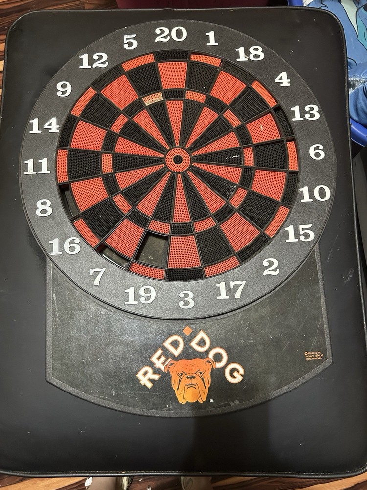 Red Dog Beer Dart Board