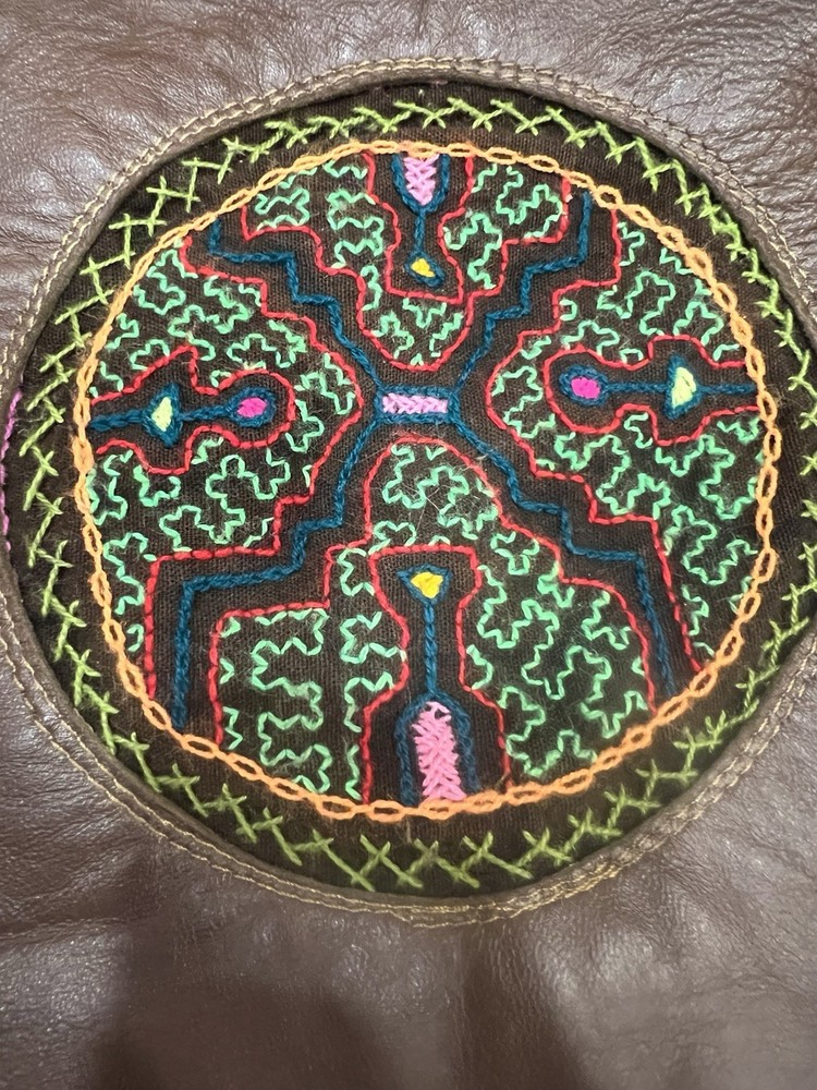 Shipibo Embroidered Crossbody Bag Peru