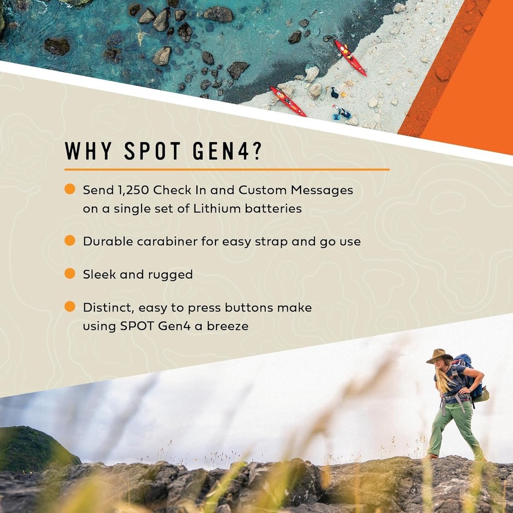 Compact GPS Messenger | Globalstar Satellite Coverage