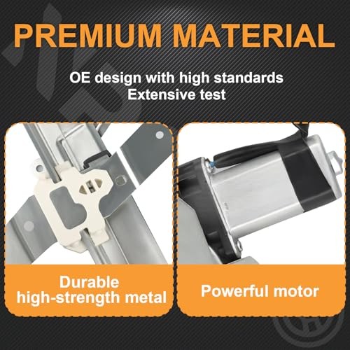 Front Power Window Regulator Driver Side with Motor Front Driver Side