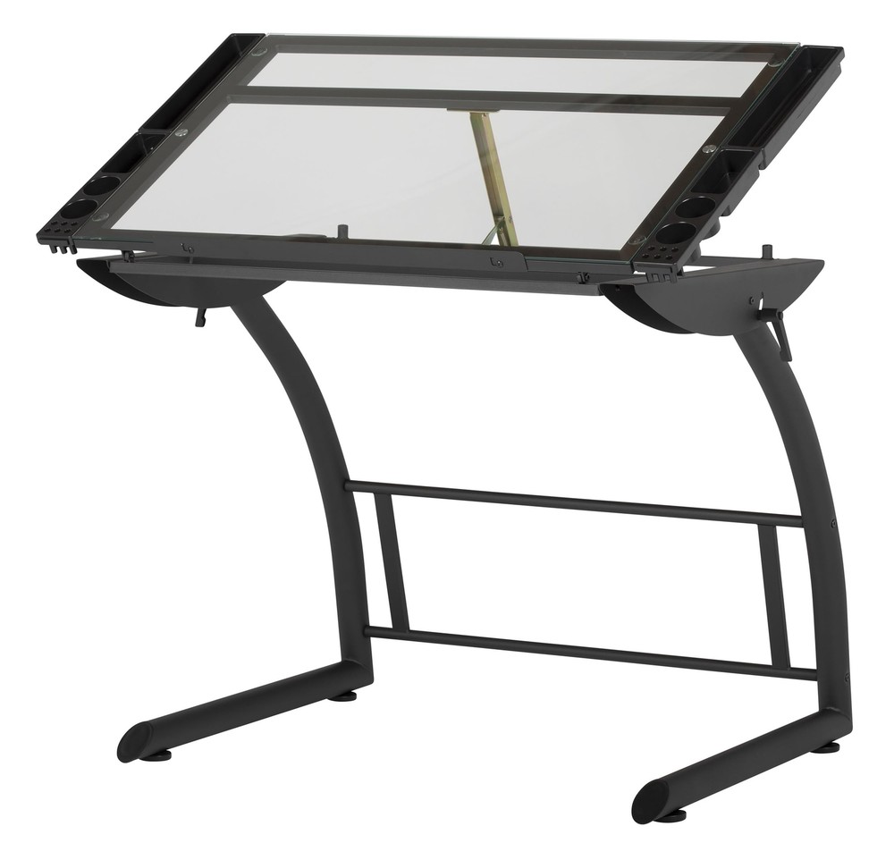 SD Studio Designs Triflex Drawing Table, Sit to Stand Up Adjustable Office Ho...