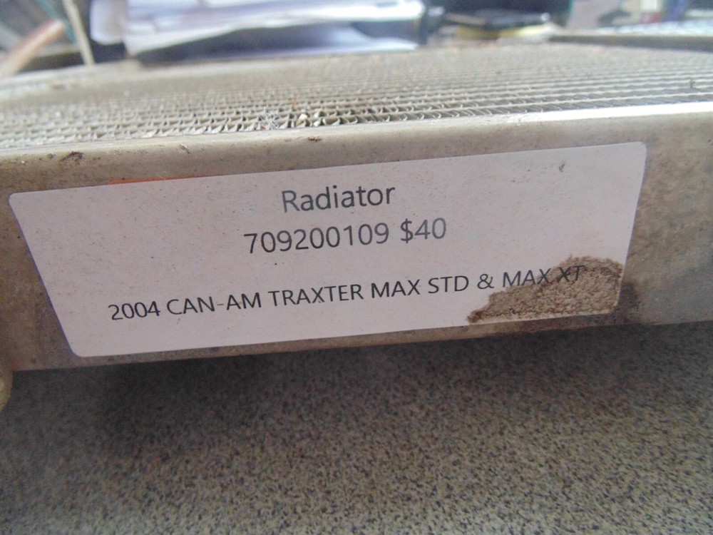 2004 CAN-AM TRAXTER MAX STD & MAX XT RADIATOR 709200109