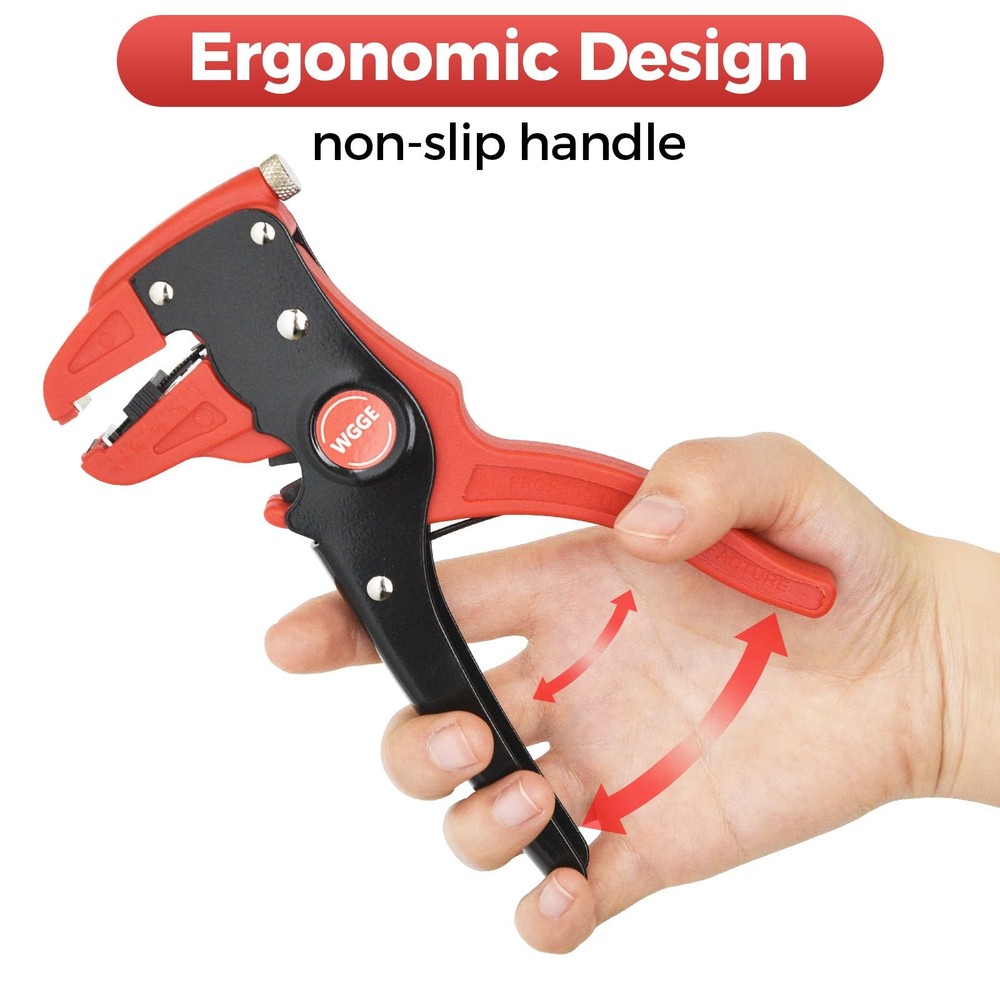 Automatic Wire Stripper and Cutter, 2 IN 1 Wire Stripper Tool, Adjustable 10-...