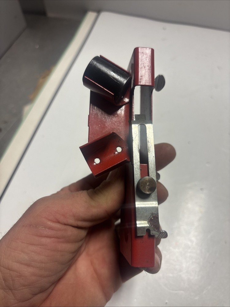 Vintage Chainsaw Blade Sharpening Guide File-N-Guide Chainsaw Blade Sharpener