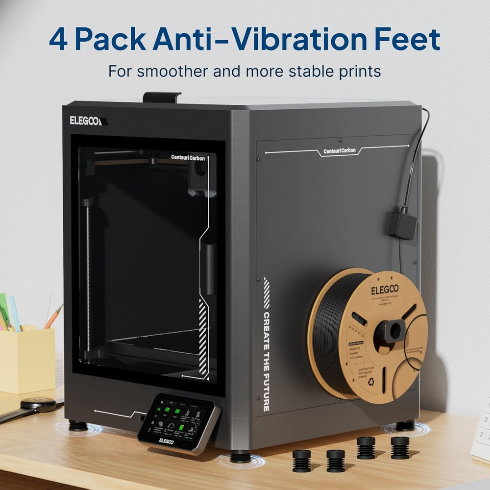3D Printer Starter Kit for Centauri Carbon, 3D Printing Accessory Including PLA