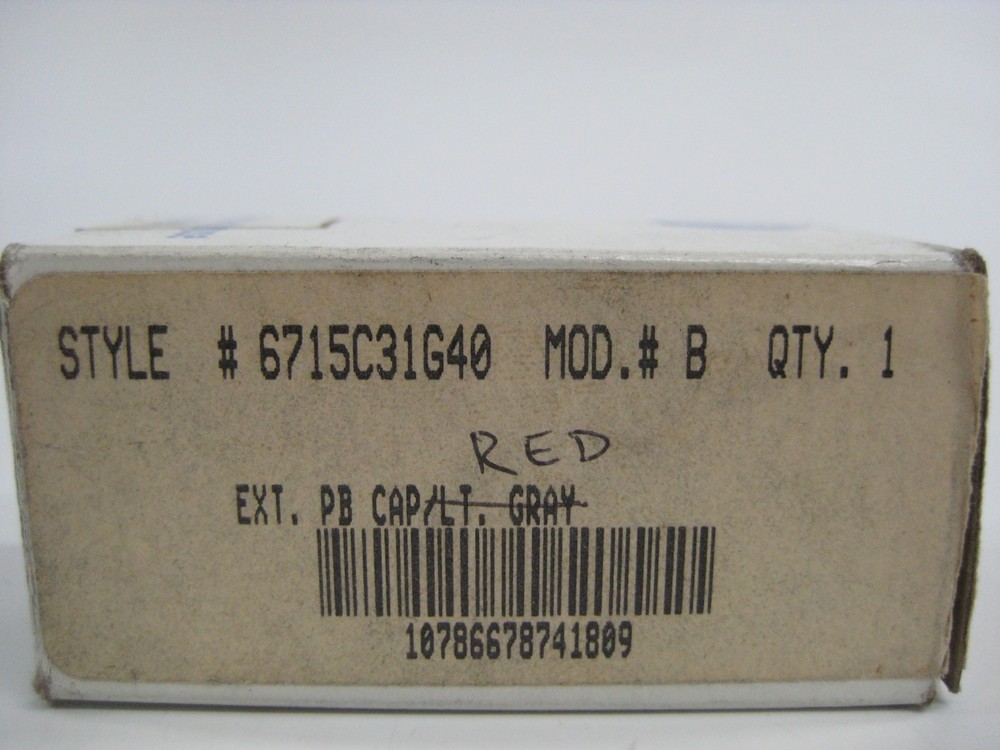 WESTINGHOUSE 6715C31G40 PUSHBUTTON CAP RED NSMP