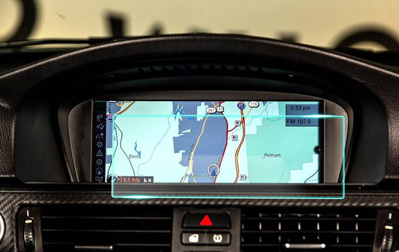 Crystal Clear Screen Protector for 2011 BMW M3 Vehicle Navigation