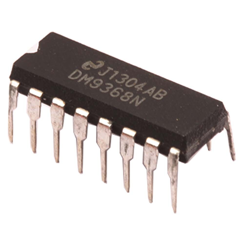 4pcs DM9368N DM9368 7-Segment Decoder/Driver/Latch DIP-16