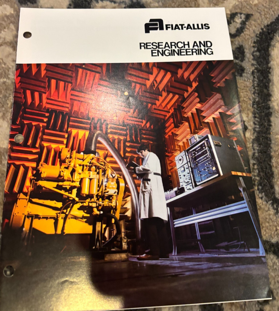 Fiat Allis Research & Engineering Brochure AMIL25