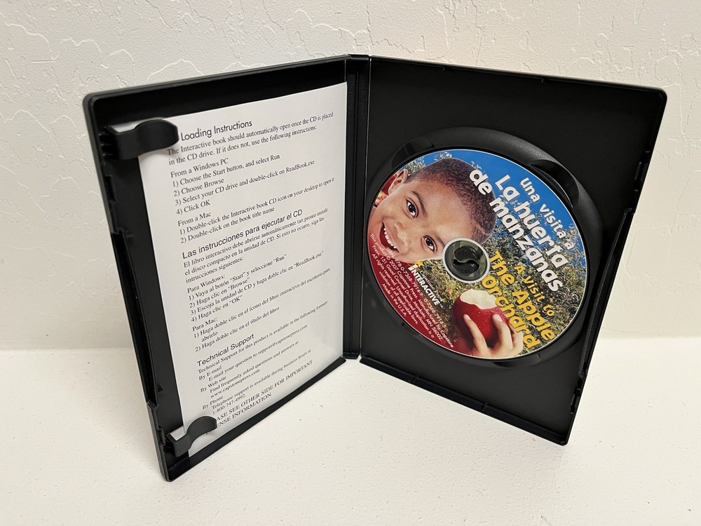 Pebble Bilingual Plus Capstone Press Interactive School Software 3 Disc Lot