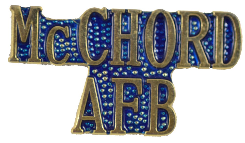 MCCHORD AFB HAT PIN