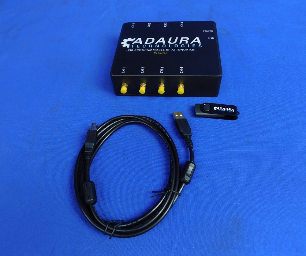 Adaura AD-USB4AR2 USB Programmable RF Attenuator