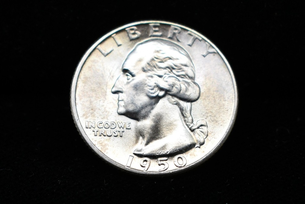 1950-D Washington Quarter #EB14801