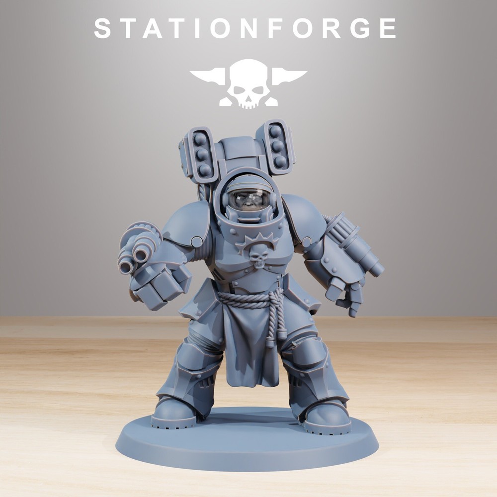 Socratis Support Vanguard Marines x6, Space Division, Stationforge