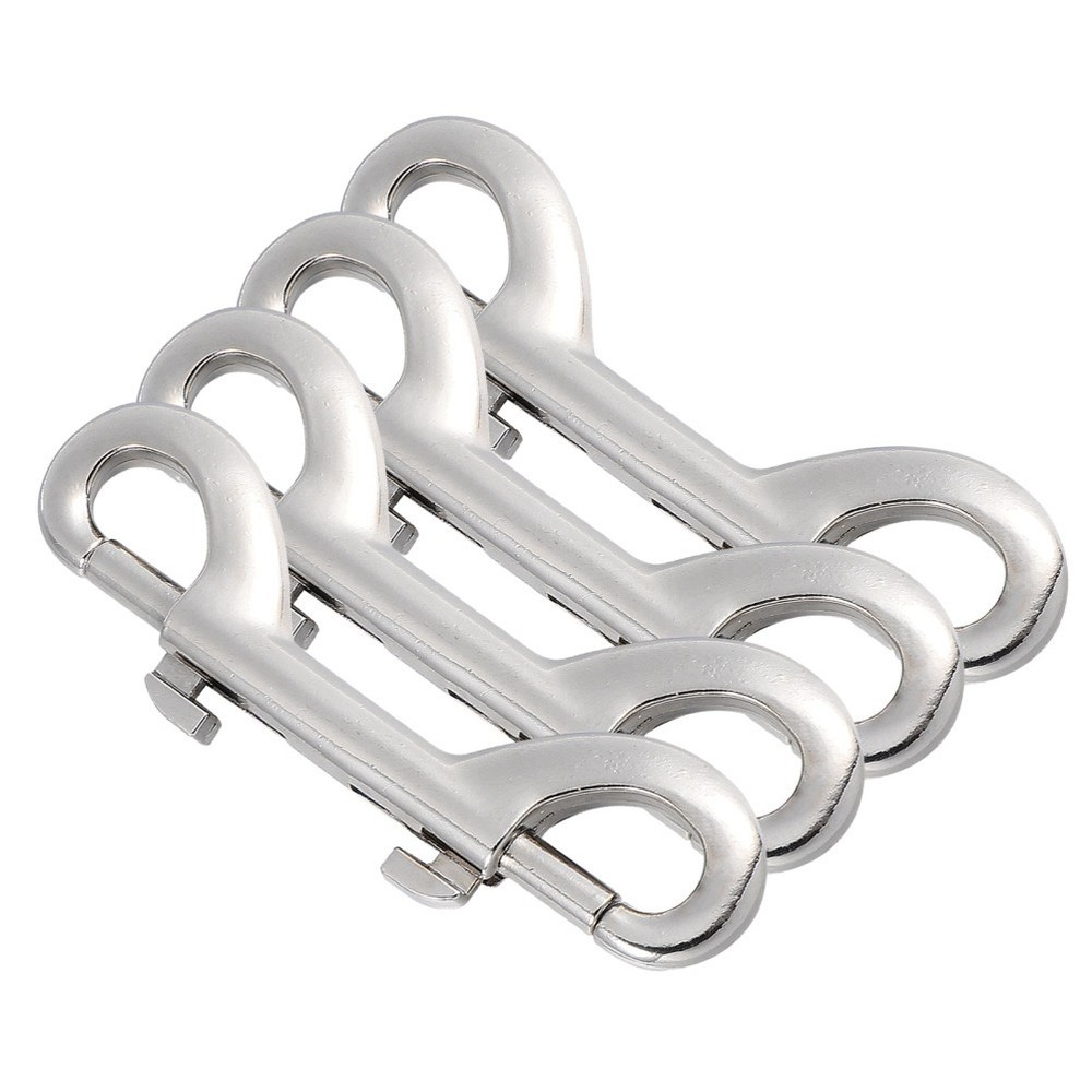 Heavy Duty Double Ended Trigger Hook Clips 4 Pcs for Various Uses