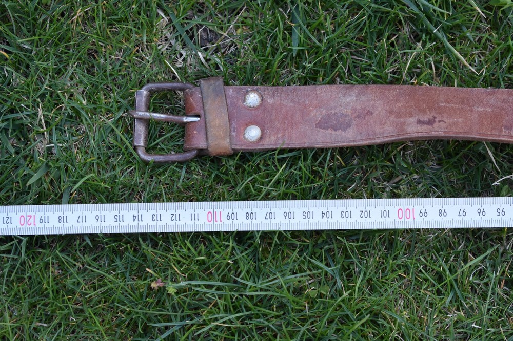 Old military belt