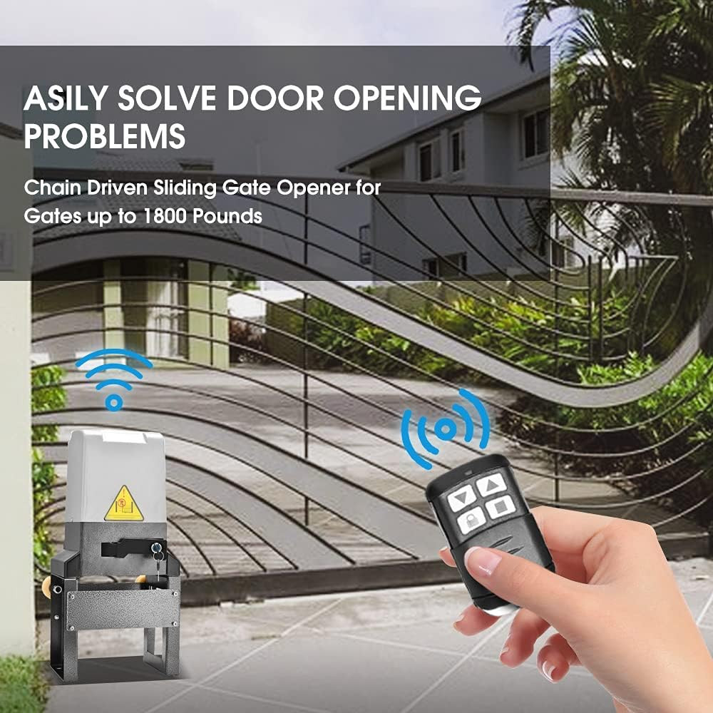 Remote Control for Chain Driven Sliding Gate Opener Wireless Remote Transmitter