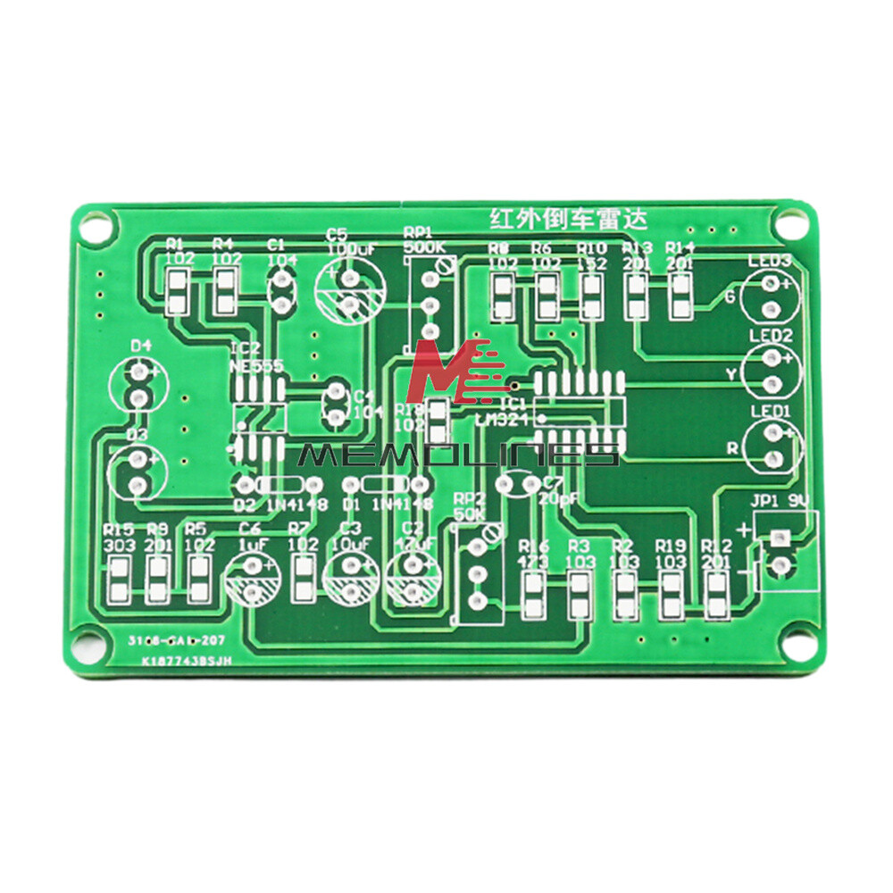 Infrared Reversing Radar DIY Electronic Production Range Sensing Reminder Sensor